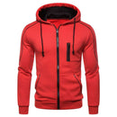 Men Jackets Hoodies Coats Casual Zipper Sweatshirts Male Tracksuit Fashion Jacket Mens Clothing Winter Add Wool Hoodie