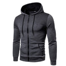 Men Jackets Hoodies Coats Casual Zipper Sweatshirts Male Tracksuit Fashion Jacket Mens Clothing Winter Add Wool Hoodie