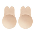 Women Push Up Bras For Self Adhesive Silicone Strapless Invisible Bra Reusable Sticky Breast Lift Up Tape Kawaii Rabbit Bra Pads