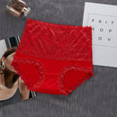 High Waist Lace Panties Women Seamless Slimming Tummy Control Briefs Sexy Plus Size Shapers Lingerie Cotton Health Knickers