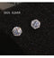 2021 New Arrival Fashion Luxury 925 Sterling Silver Pink CZ Drop Stud Earing  For Women Valentine's Day Gift Z5