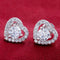 2021 New Arrival Fashion Luxury 925 Sterling Silver Pink CZ Drop Stud Earing  For Women Valentine's Day Gift Z5