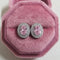 2021 New Arrival Fashion Luxury 925 Sterling Silver Pink CZ Drop Stud Earing  For Women Valentine's Day Gift Z5