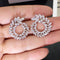 2021 New Arrival Fashion Luxury 925 Sterling Silver Pink CZ Drop Stud Earing  For Women Valentine's Day Gift Z5