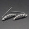 2021 New Arrival Fashion Luxury 925 Sterling Silver Pink CZ Drop Stud Earing  For Women Valentine's Day Gift Z5
