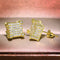 2021 New Arrival Fashion Luxury 925 Sterling Silver Pink CZ Drop Stud Earing  For Women Valentine's Day Gift Z5
