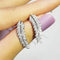 2021 New Arrival Fashion Luxury 925 Sterling Silver Pink CZ Drop Stud Earing  For Women Valentine's Day Gift Z5