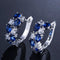 2021 New Arrival Fashion Luxury 925 Sterling Silver Pink CZ Drop Stud Earing  For Women Valentine's Day Gift Z5