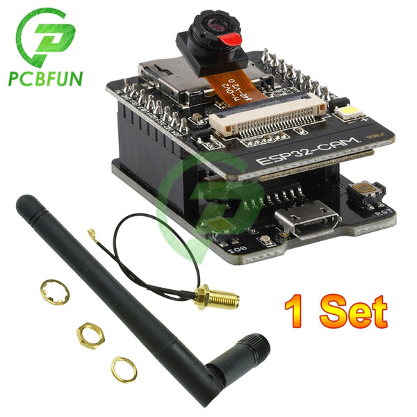 ESP32-CAM-MB MICRO USB ESP32 Serial to WiFi ESP32 CAM Development Board CH340 CH340G 5V Bluetooth+OV2640 Camera+2.4G Antenna IPX