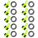 10pcs/lot Plastic Fishing Hook Secure Keeper Holder Lure Accessories Jig Hooks Safe Keeping For Fishing Rod Tool Bait Casting