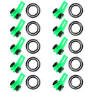 10pcs/lot Plastic Fishing Hook Secure Keeper Holder Lure Accessories Jig Hooks Safe Keeping For Fishing Rod Tool Bait Casting