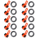 10pcs/lot Plastic Fishing Hook Secure Keeper Holder Lure Accessories Jig Hooks Safe Keeping For Fishing Rod Tool Bait Casting