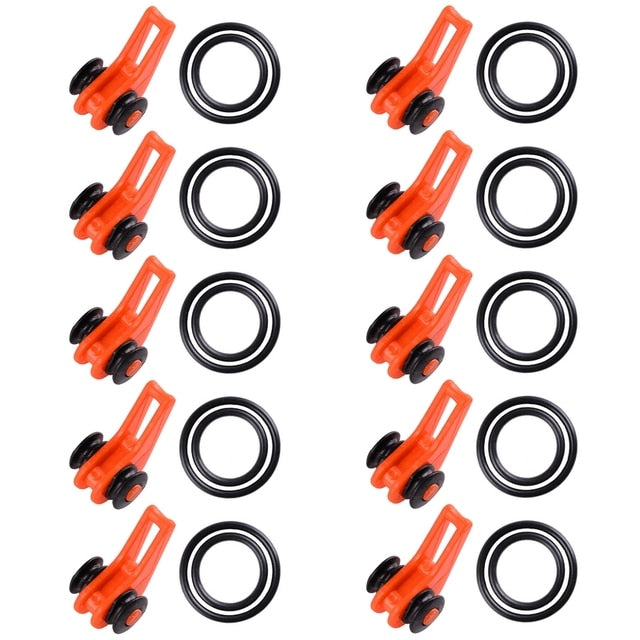 10pcs/lot Plastic Fishing Hook Secure Keeper Holder Lure Accessories Jig Hooks Safe Keeping For Fishing Rod Tool Bait Casting