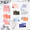 Warm 46pcs Kawaii Love Overture Cute Boxed Stickers Aesthetics Planner Scrapbooking Planner Decorative Stationery Anime Stickers
