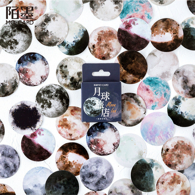 Warm 46pcs Kawaii Love Overture Cute Boxed Stickers Aesthetics Planner Scrapbooking Planner Decorative Stationery Anime Stickers