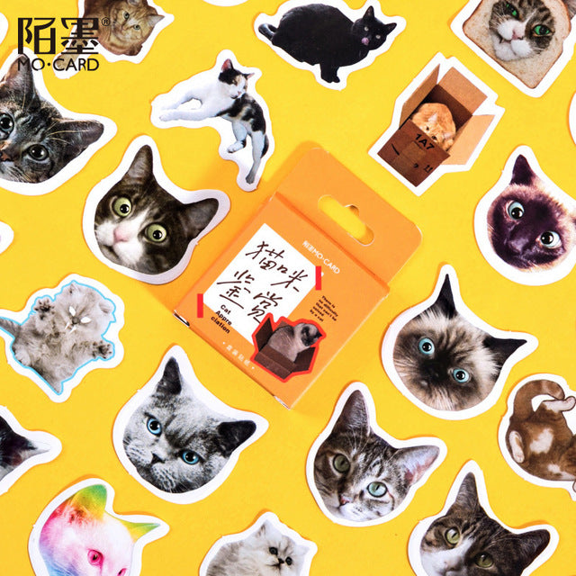 Warm 46pcs Kawaii Love Overture Cute Boxed Stickers Aesthetics Planner Scrapbooking Planner Decorative Stationery Anime Stickers