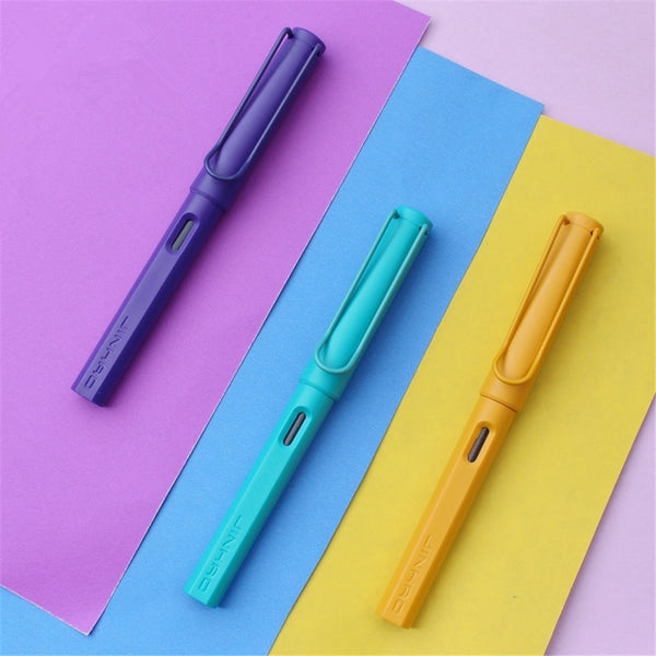 Luxury Quality Jinhao 777 Colour Student Office Fountain Pen School Supplies Writing  Ink  Pen  Stationery