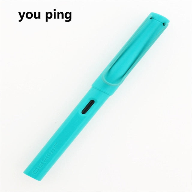 Luxury Quality Jinhao 777 Colour Student Office Fountain Pen School Supplies Writing  Ink  Pen  Stationery
