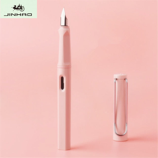 Luxury Quality Jinhao 777 Colour Student Office Fountain Pen School Supplies Writing  Ink  Pen  Stationery