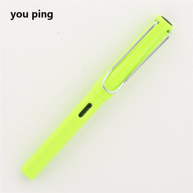 Luxury Quality Jinhao 777 Colour Student Office Fountain Pen School Supplies Writing  Ink  Pen  Stationery