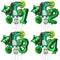 7pcs/set Dinosaur Foil Balloons Boys Animal Balloons Happy Birthday Balloon Baby Kids Birthday Party Jurassic World Decoration