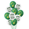 7pcs/set Dinosaur Foil Balloons Boys Animal Balloons Happy Birthday Balloon Baby Kids Birthday Party Jurassic World Decoration