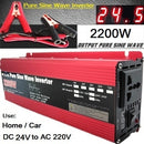 Pure Sine Wave Inverter DC 12v/24v To AC 110V/220V 1000W 1600W 2000W 3000W Voltage Transformer Power Converter Solar Inverter