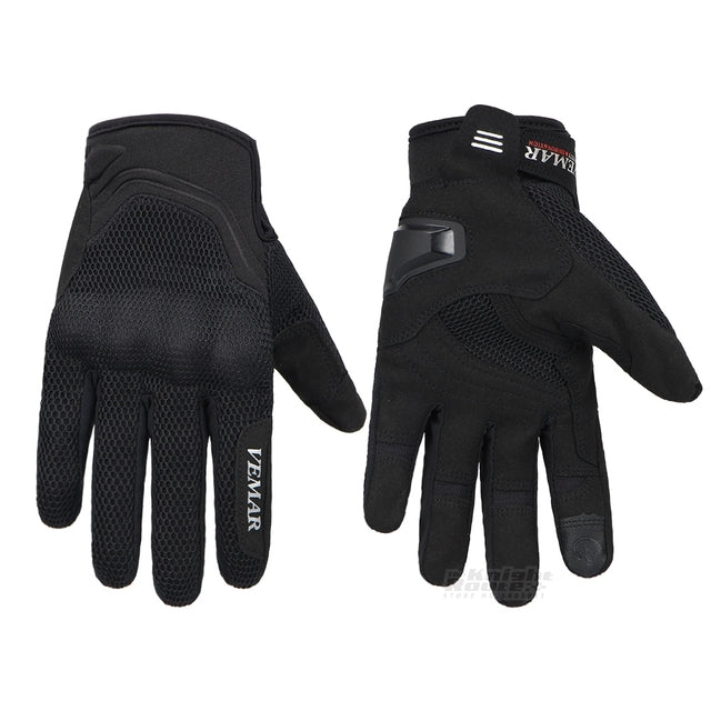 Summer Motorcycle Gloves Men Biker Motocross Motorbike Moto Gloves Touch Screen Racing Riding Full Finger Gloves Protective Gear