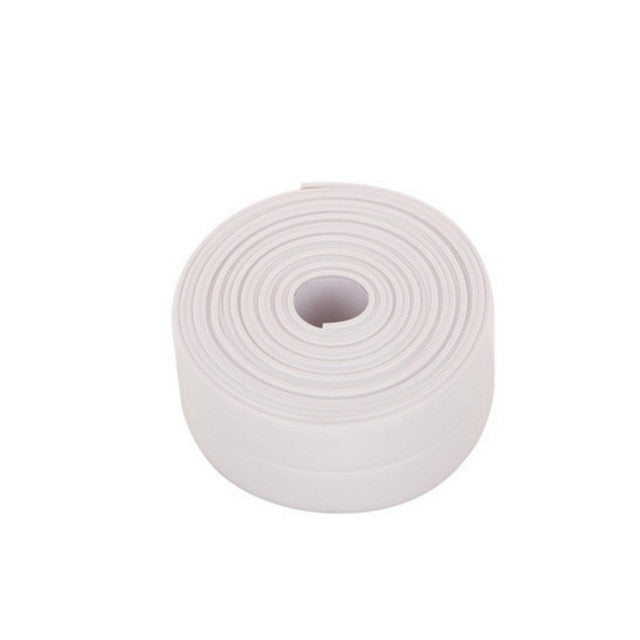 Waterproof 3.4mx38mm 22mm Windows Bath Tape Sealing Strips Pvc Kitchen Wall Sticker Seam Toilet Corner Seal Strip Bathroom Home