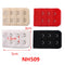3/4/6/8pcs Bra Extension Strap Extenders for Women Adjustable Belt Buckle Nylon Elastic Bra Extension Strap Hook Clip Expander