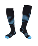 Compression Stockings Blood Circulation Promotion Slimming Compression Socks Anti-Fatigue Comfortable Solid Color Socks