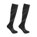 Compression Stockings Blood Circulation Promotion Slimming Compression Socks Anti-Fatigue Comfortable Solid Color Socks