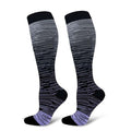 Compression Stockings Blood Circulation Promotion Slimming Compression Socks Anti-Fatigue Comfortable Solid Color Socks