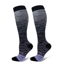 Compression Stockings Blood Circulation Promotion Slimming Compression Socks Anti-Fatigue Comfortable Solid Color Socks