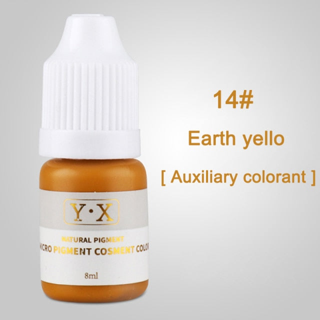 Semi Permanent Makeup Eyebrow Ink Lips Eye Line Tattoo Color Microblading Pigment JAN88