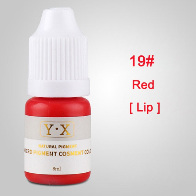 Semi Permanent Makeup Eyebrow Ink Lips Eye Line Tattoo Color Microblading Pigment JAN88