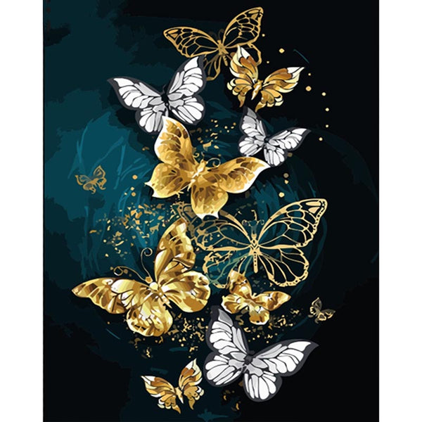 5D DIY Diamond Painting Butterfly Full Square/Round Drill Diamond Embroidery Animals Cross Stitch Rhinestone Mosaic Home Decor