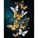 5D DIY Diamond Painting Butterfly Full Square/Round Drill Diamond Embroidery Animals Cross Stitch Rhinestone Mosaic Home Decor