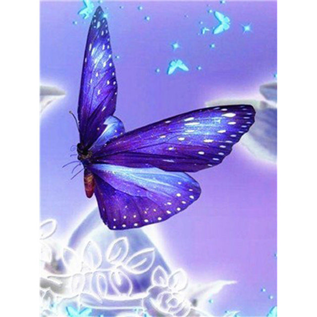 5D DIY Diamond Painting Butterfly Full Square/Round Drill Diamond Embroidery Animals Cross Stitch Rhinestone Mosaic Home Decor