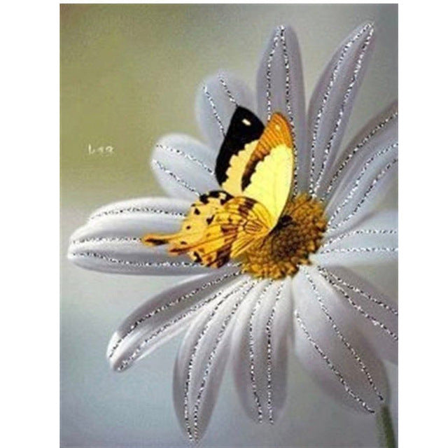 5D DIY Diamond Painting Butterfly Full Square/Round Drill Diamond Embroidery Animals Cross Stitch Rhinestone Mosaic Home Decor