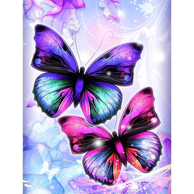 5D DIY Diamond Painting Butterfly Full Square/Round Drill Diamond Embroidery Animals Cross Stitch Rhinestone Mosaic Home Decor
