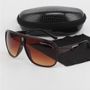 Retro brown sunglasses unisex sunglasses