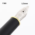 Luxury Quality 389 Black 0.5/0.7/1.1/1.5/1.9/2.5/2.9mm English Calligraphy Fountain Pen Stationary Supplies School Pens