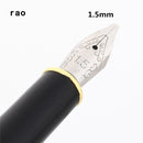 Luxury Quality 389 Black 0.5/0.7/1.1/1.5/1.9/2.5/2.9mm English Calligraphy Fountain Pen Stationary Supplies School Pens