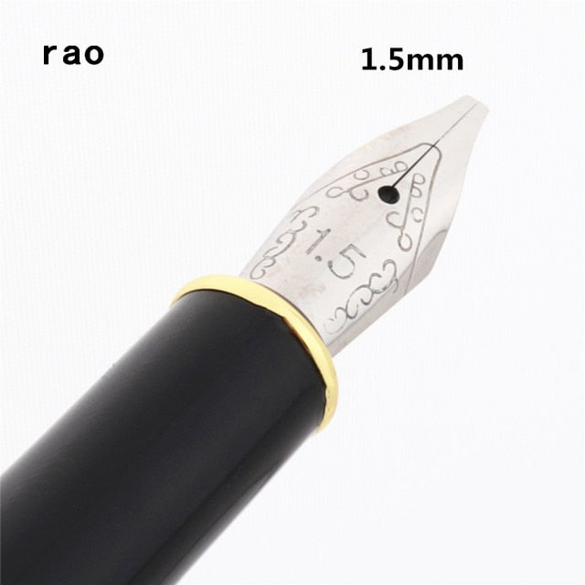 Luxury Quality 389 Black 0.5/0.7/1.1/1.5/1.9/2.5/2.9mm English Calligraphy Fountain Pen Stationary Supplies School Pens