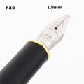 Luxury Quality 389 Black 0.5/0.7/1.1/1.5/1.9/2.5/2.9mm English Calligraphy Fountain Pen Stationary Supplies School Pens
