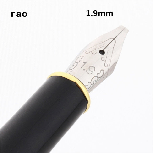 Luxury Quality 389 Black 0.5/0.7/1.1/1.5/1.9/2.5/2.9mm English Calligraphy Fountain Pen Stationary Supplies School Pens