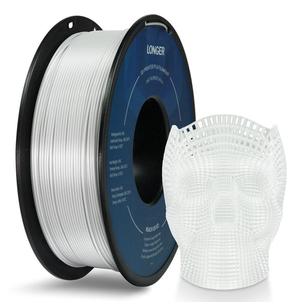 LONGER PLA Filament 1.75mm PLA For 3D Printer 1KG per Roll PLA Material for 3D Printing filamento pla 3d printer filament