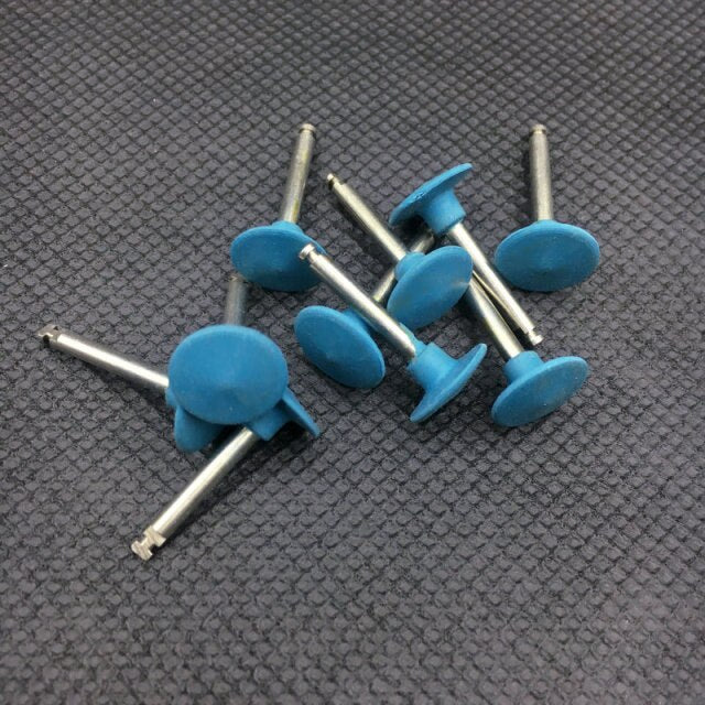 10pcs Dental Silicone Grinding Heads Teeth Polisher for Low-speed Machine Polishing 15 types Optional