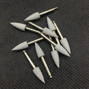 10pcs Dental Silicone Grinding Heads Teeth Polisher for Low-speed Machine Polishing 15 types Optional